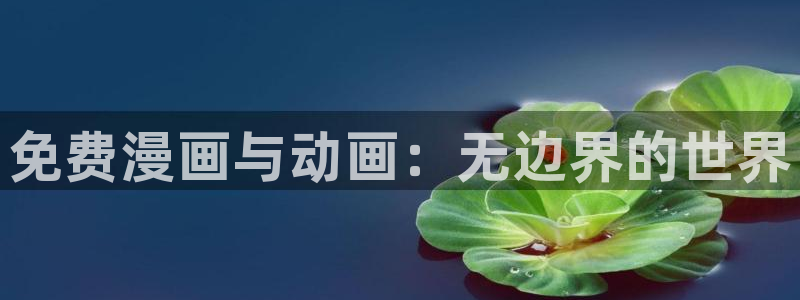 58动漫官网入口：免费漫画与动画：无边界的世界